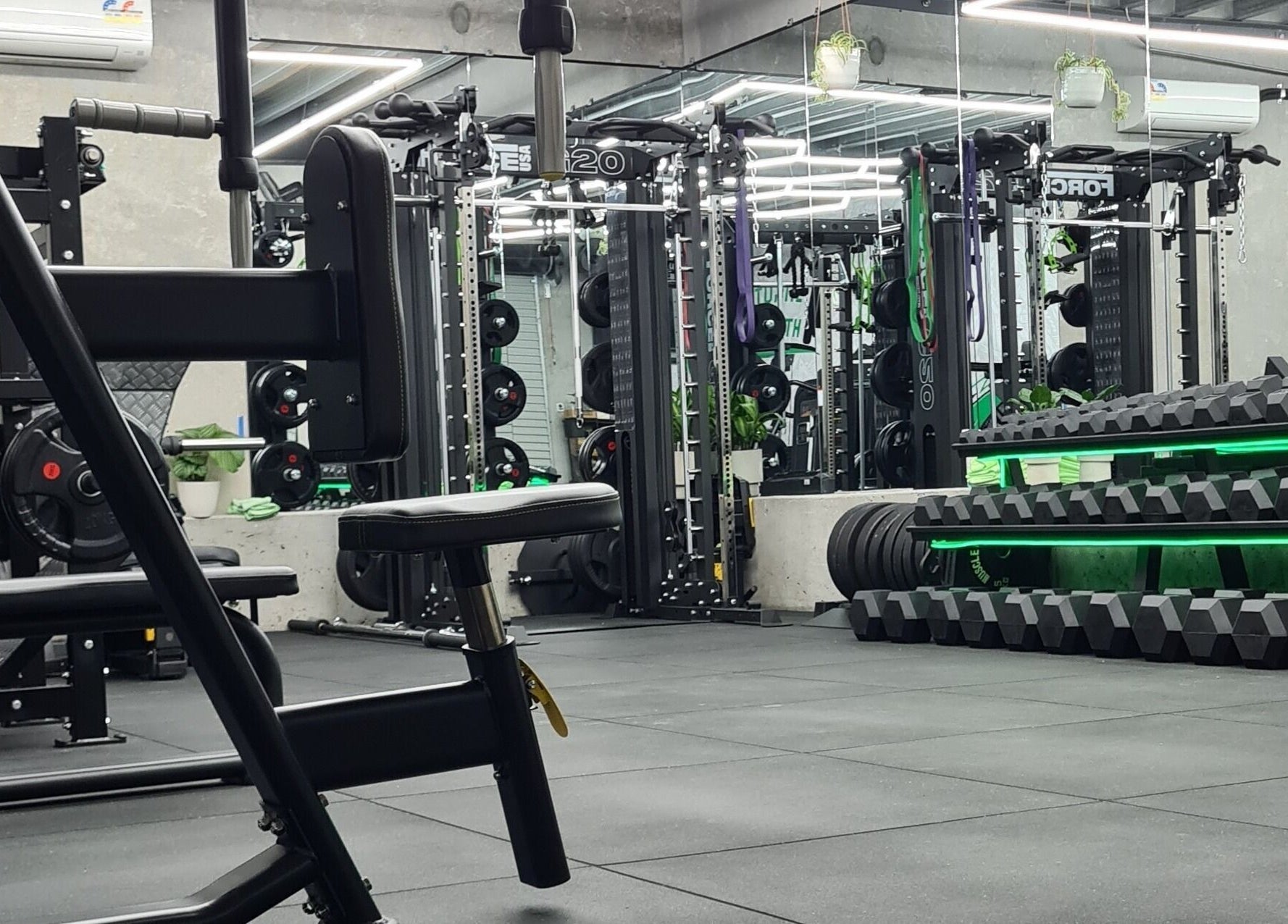 State-of-the-art gym equipment at Natural Strength, Peakhurst, New South Wales, AU, ideal for a fitness journey.