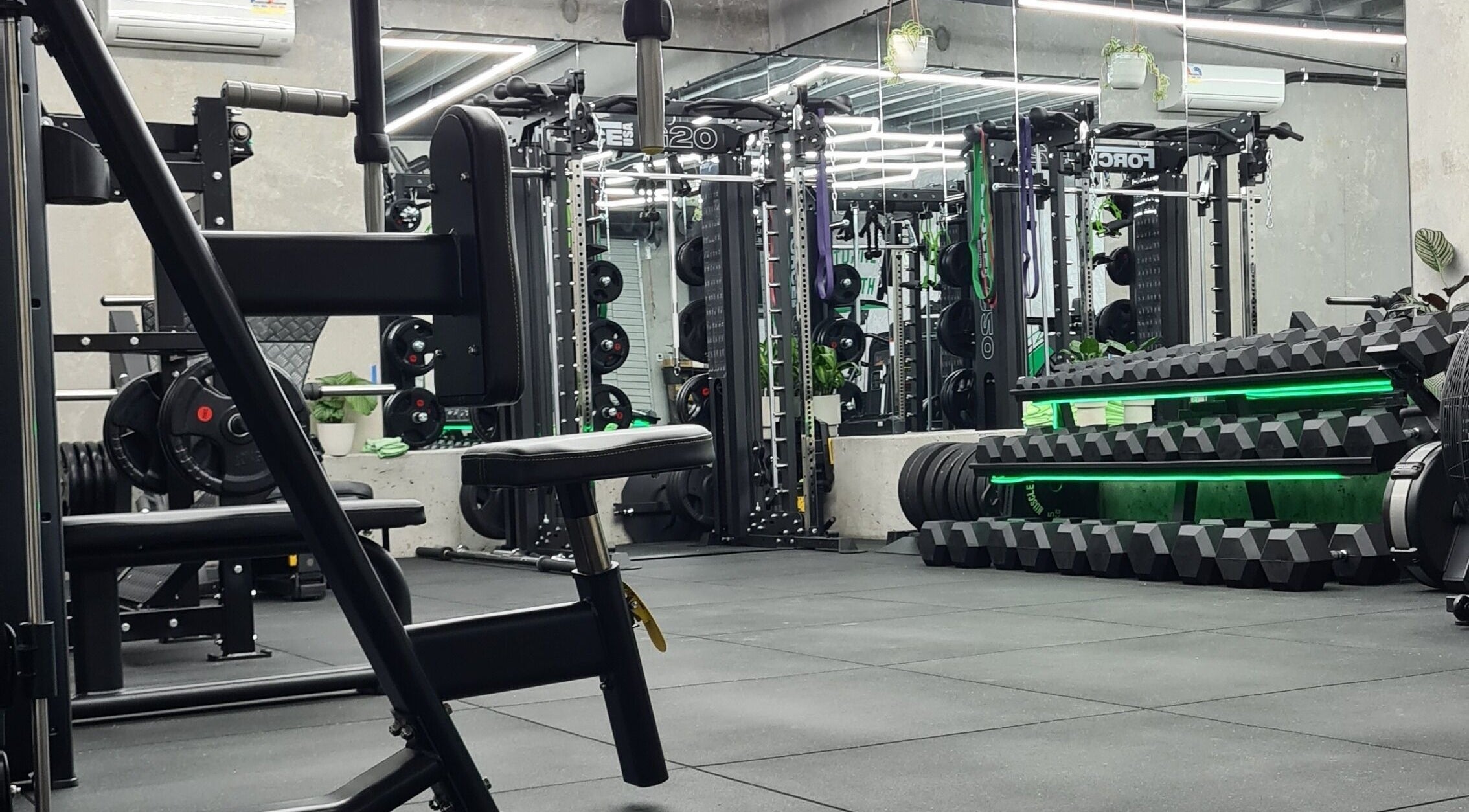 State-of-the-art gym equipment at Natural Strength, Peakhurst, New South Wales, AU, ideal for a fitness journey.