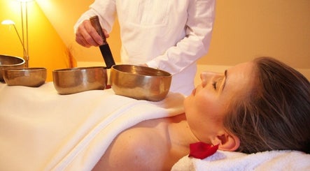Relaxing sound therapy session at Moon Valley Shine Spa - Home Service, Dubai, AE.