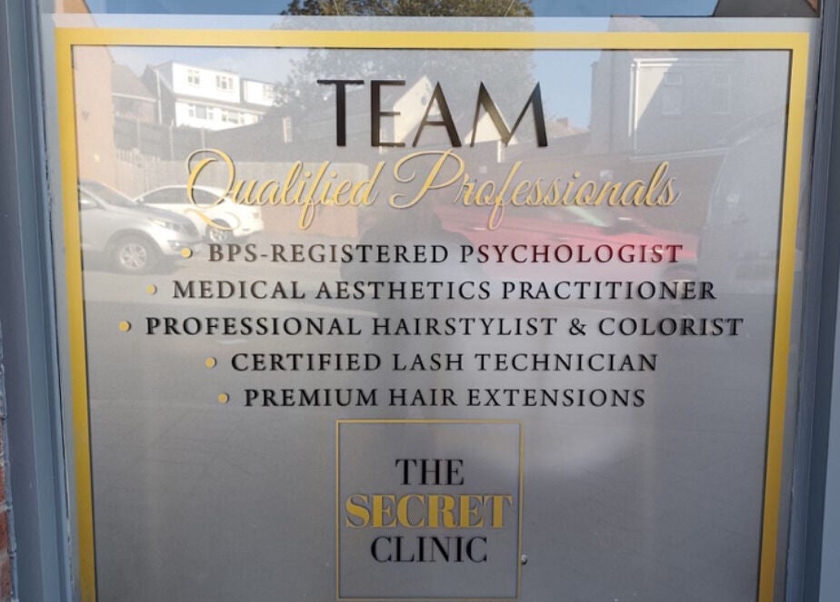 Team of skilled professionals at The Secret Clinic✨️, Nuneaton, England MP, GB offering diverse wellness services.