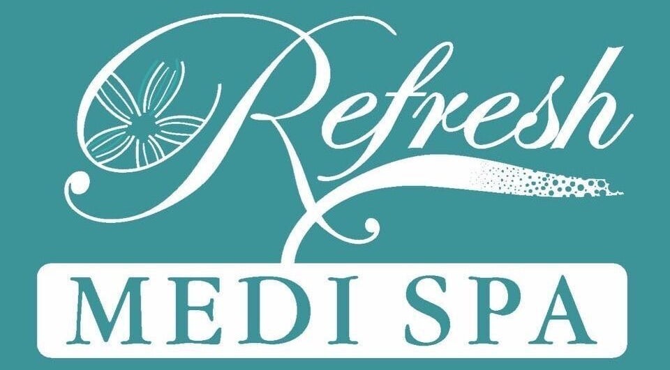 Refresh Medi Spa logo at Newman Community Centre, Newman, Western Australia, AU.