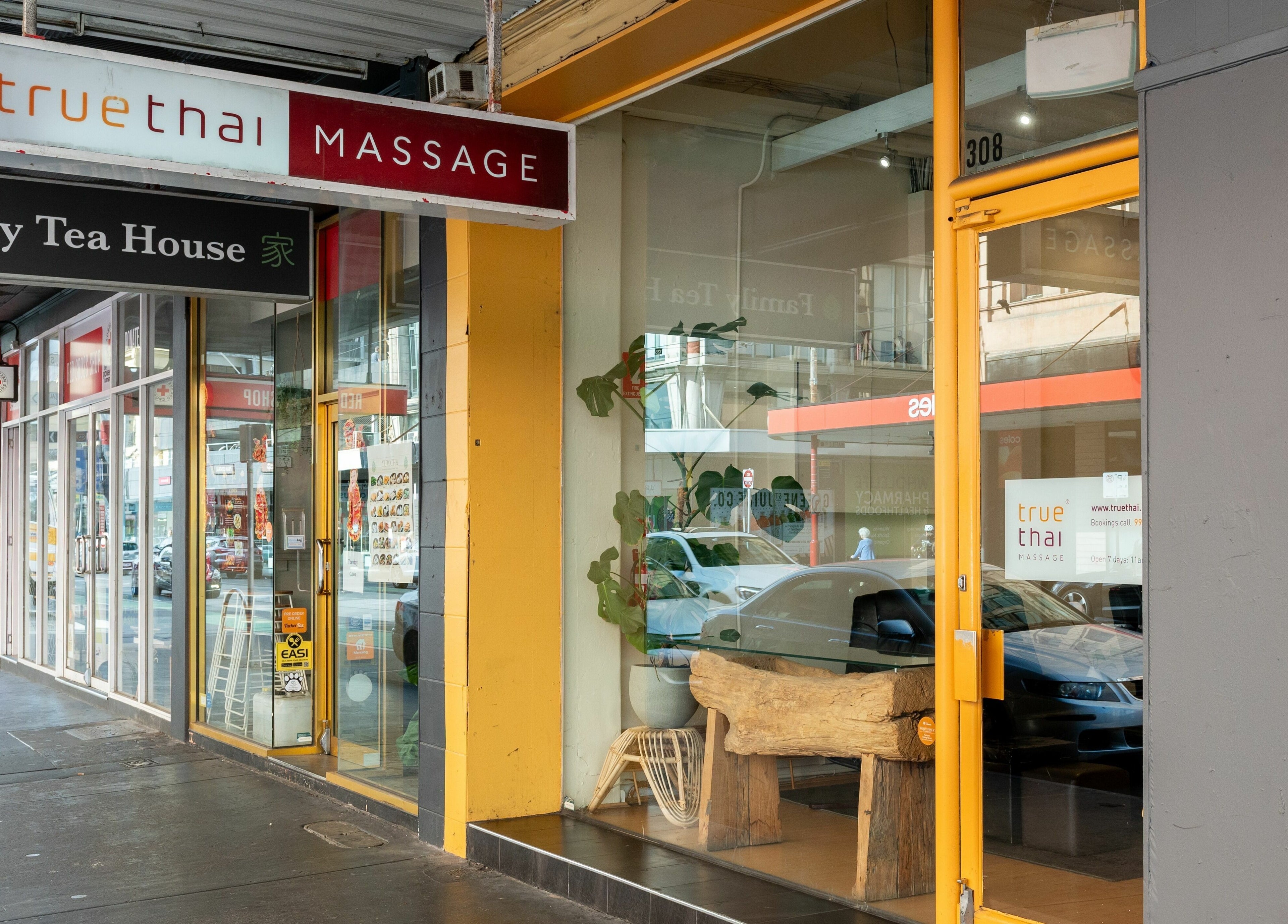Entrance of Prahran - True Thai Massage at Prahran, VIC, AU, showcasing its welcoming storefront and signage.