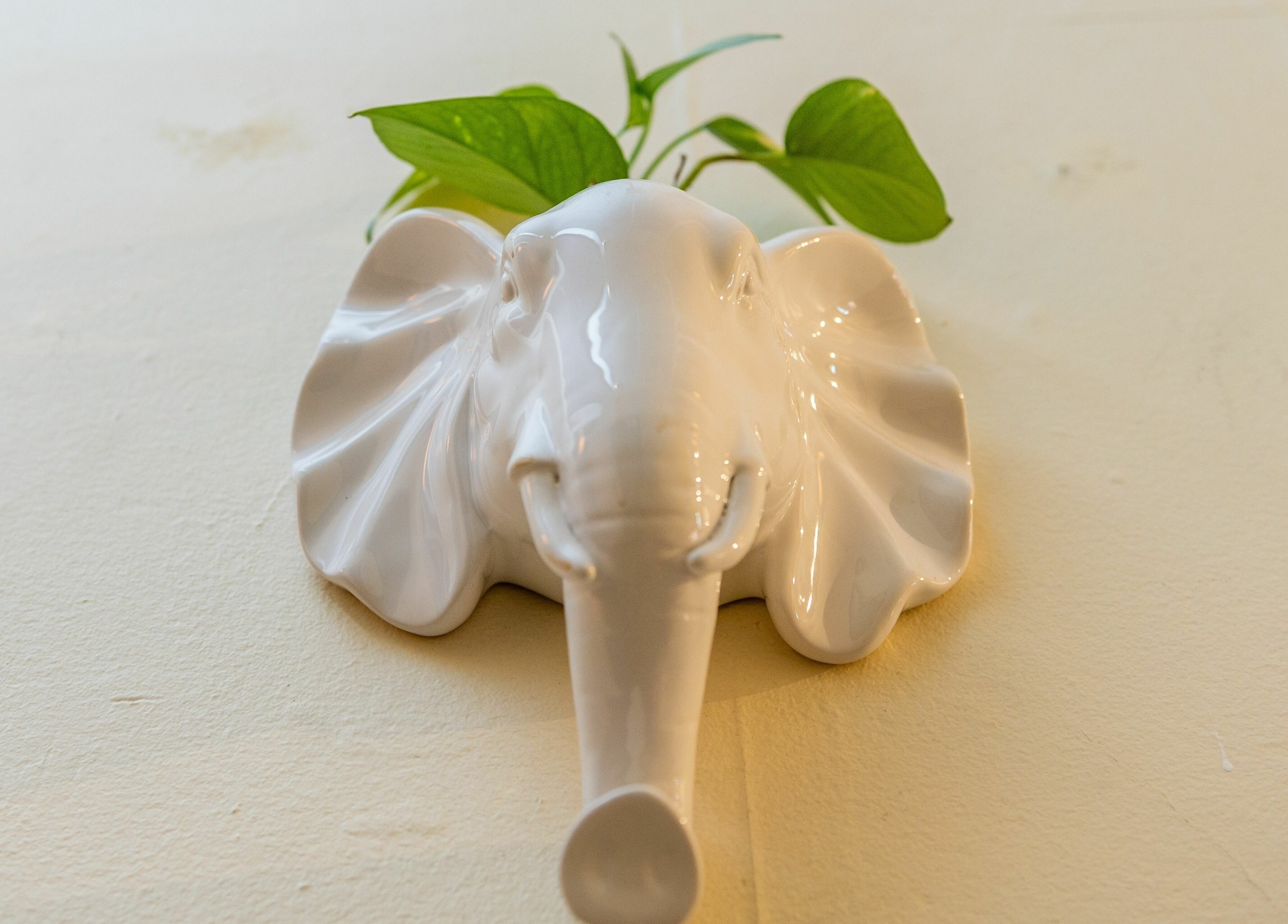 Elegant elephant decor with greenery at Prahran - True Thai Massage, Prahran, VIC, AU, symbolizing tranquility.