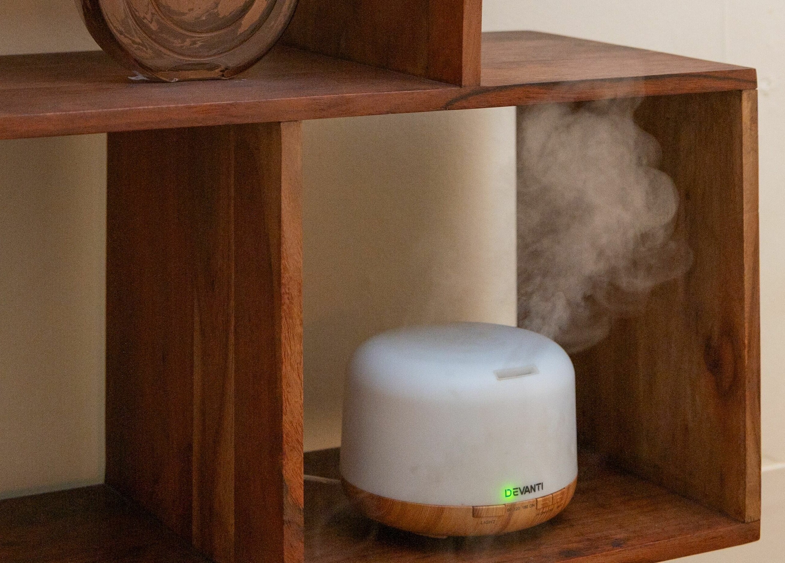 Aromatherapy diffuser emits mist at Prahran - True Thai Massage, Prahran, VIC, AU, enhancing relaxation.
