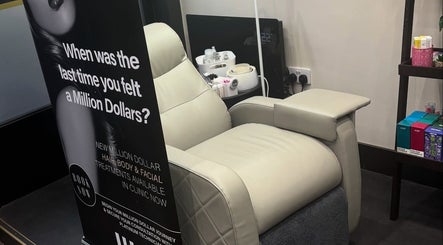 Comfortable treatment chair at The Solar Skin Club Ramsgate, Ramsgate, England, GB. Feel a Million Dollars here.