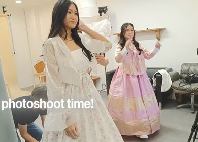 Model in traditional dress during photoshoot at Photonow @ Centrepoint, Singapore, Singapore, SG.