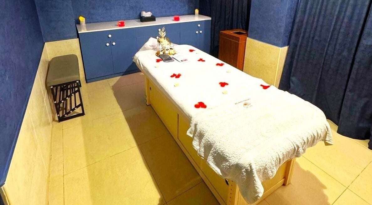 Luxurious treatment room at Luminary Spa (Premium Ladies Salon & Spa), Abu Dhabi, Abu Dhabi, AE.