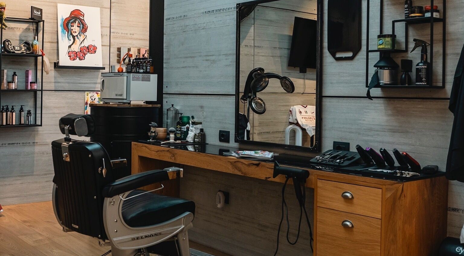 Posto moderno al Marco Fieramosca HairStylist & BarberShop, Abano Terme, Veneto, IT.