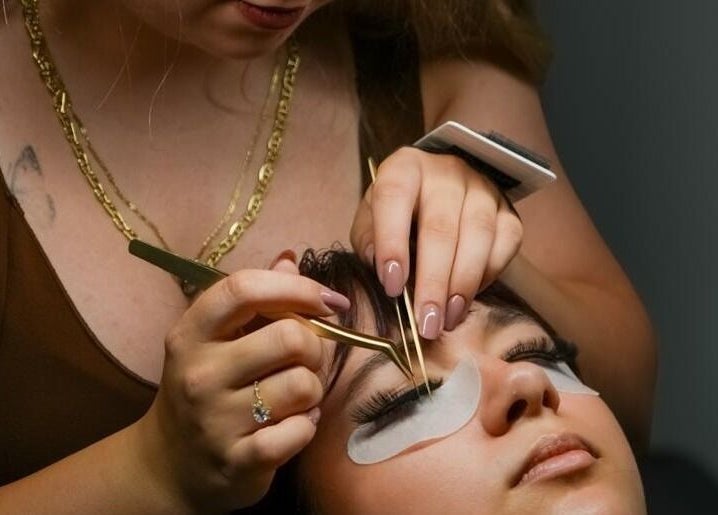 Expert lash extension at Sleeping Beauty Lashes and Brows, Swords, County Dublin, IE.