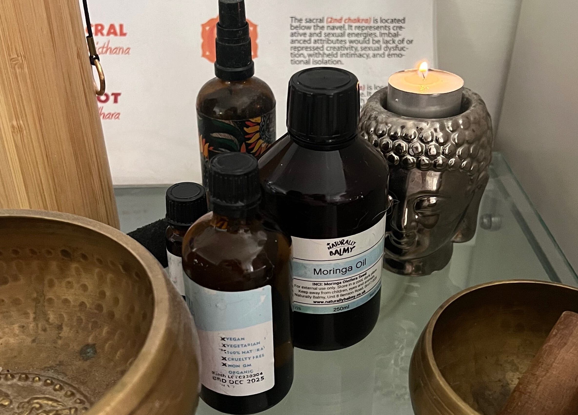 Eternal by Adriana in Prenton, England showcases wellness oils and decor for a relaxing ambiance.