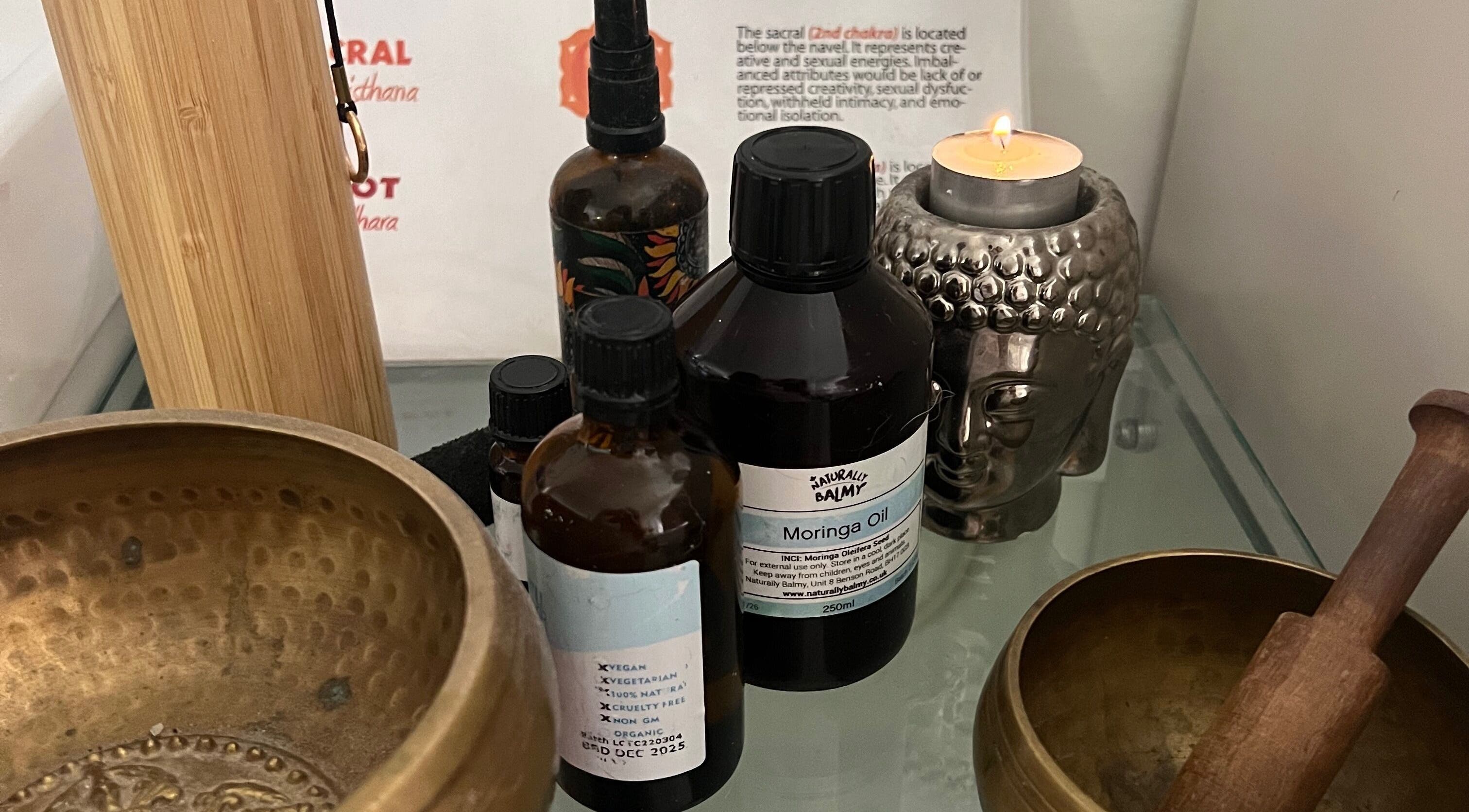 Eternal by Adriana in Prenton, England showcases wellness oils and decor for a relaxing ambiance.