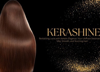 Luxurious hair at Kerashine in Beith, Scotland, GB. A symbol of silky, smooth perfection.