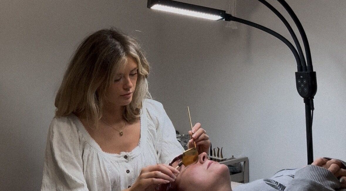 Professional facial treatment at H L Beauty, Leeds, England, GB, enhancing relaxation and wellness.