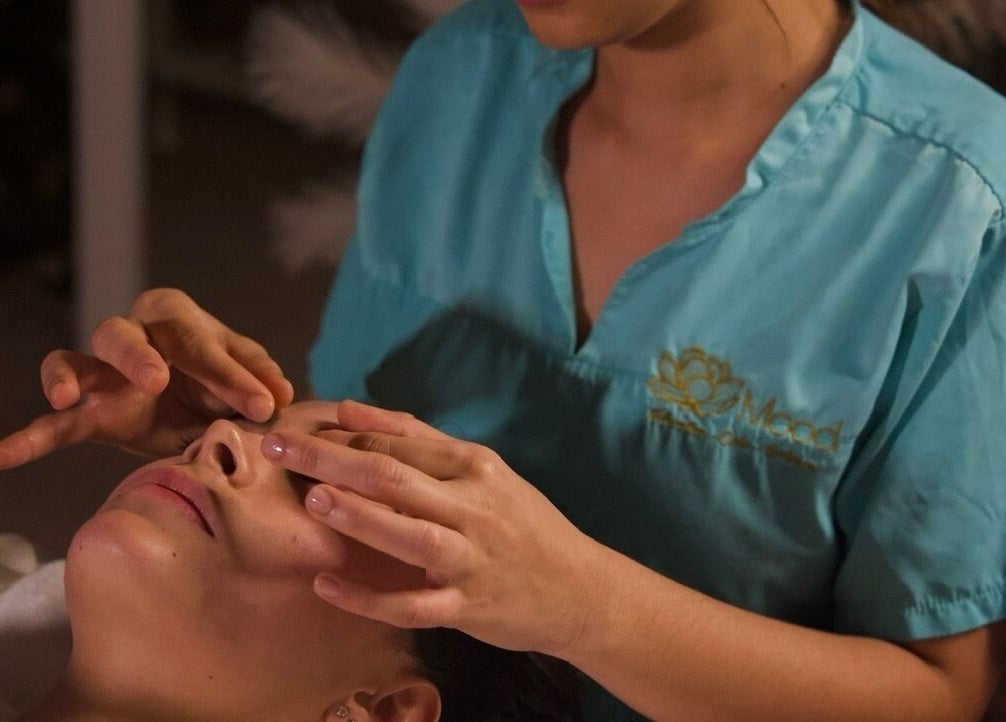 Facial massage at Mood Massage, Mascot, New South Wales, AU. Experience relaxation and rejuvenation.