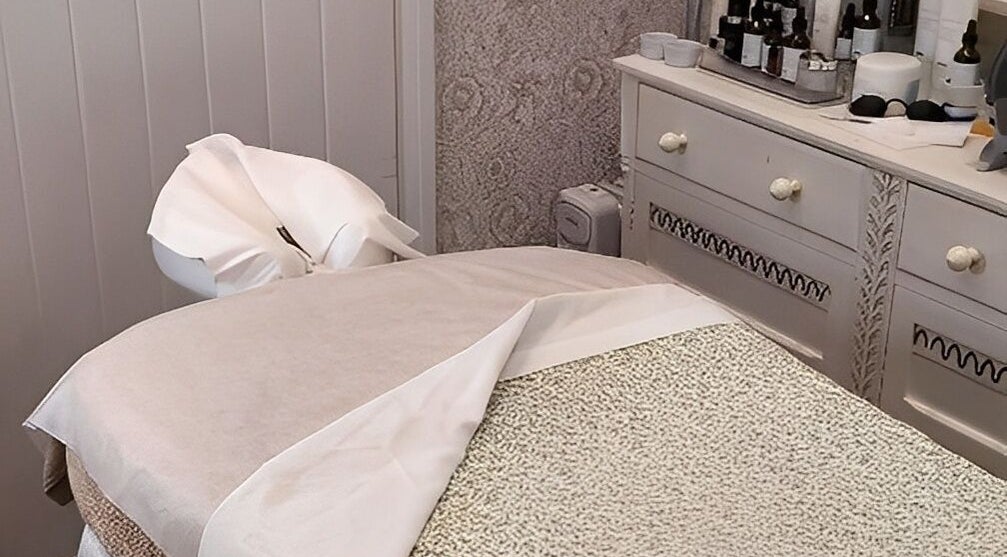 Luxury treatment room at Cocoon Bristol, located in Bristol, England, GB. Cozy setup for ultimate relaxation.