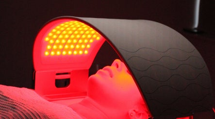 LED therapy session at SILKMUSE Laser & Skin in Uddingston, Scotland, GB enhances skin rejuvenation.