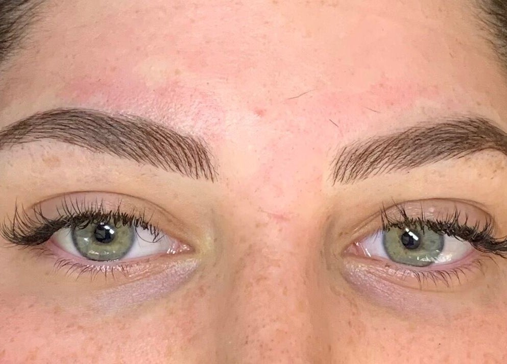 Stunning lash lift and brow shaping at Talent Lashes in Johannesburg, Gauteng, ZA.
