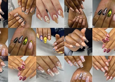 Diverse nail art at T Nailed It | Nail Salon, Port of Spain, Port of Spain Corporation, TT.