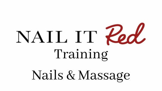 Nail it Red Training Nails & Massage