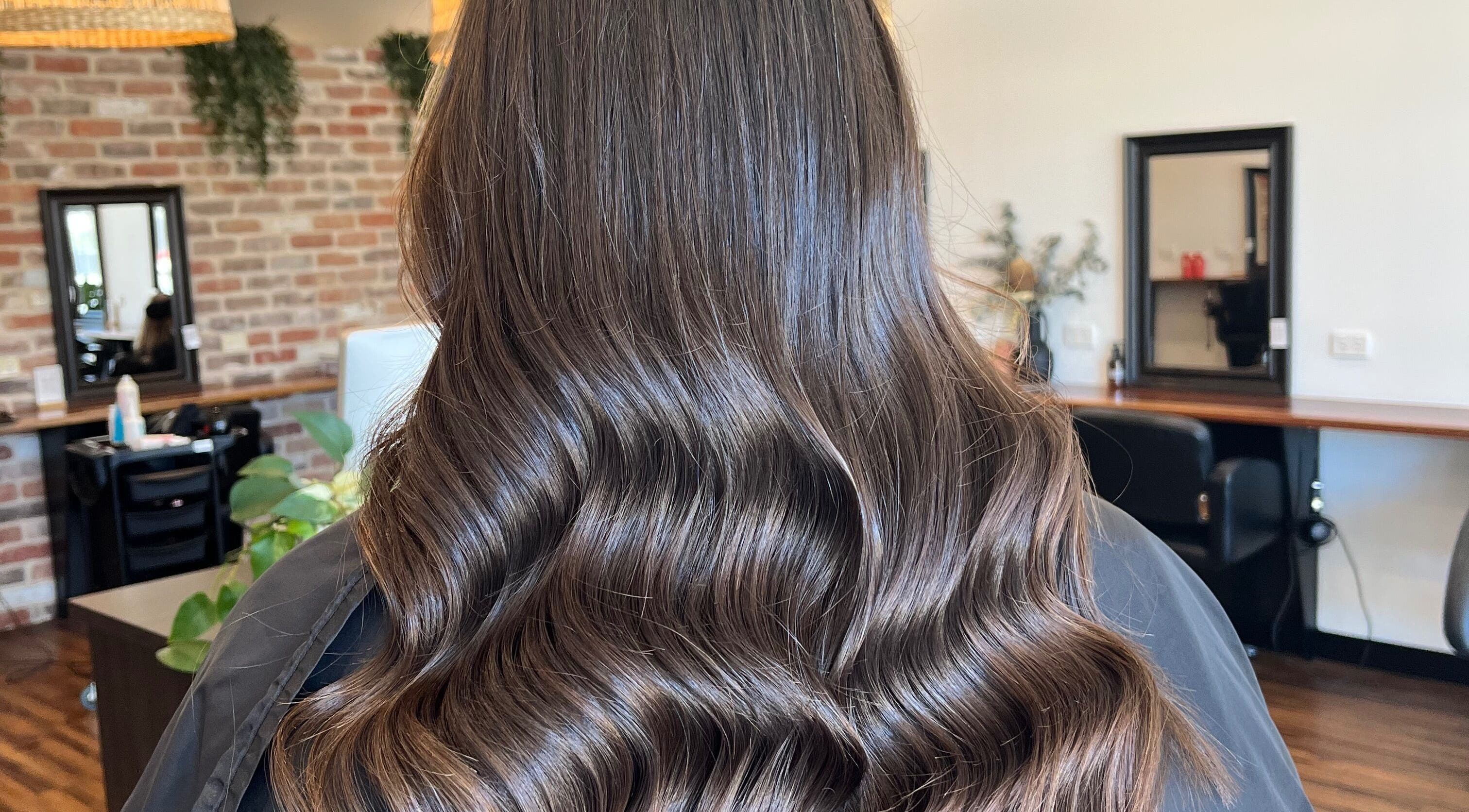 Lush wavy hairstyle at BROW’D beauty & co, Redbank Plains, Queensland, AU.