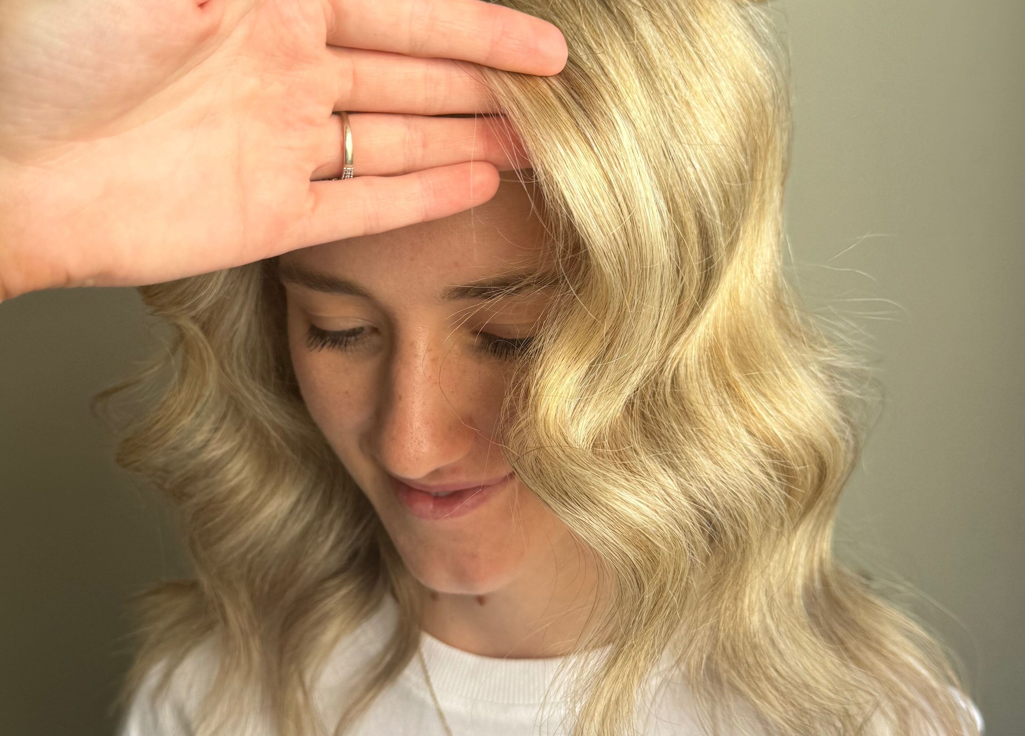 Beautiful wavy hairstyle at BROW’D beauty & co in Redbank Plains, Queensland, AU.