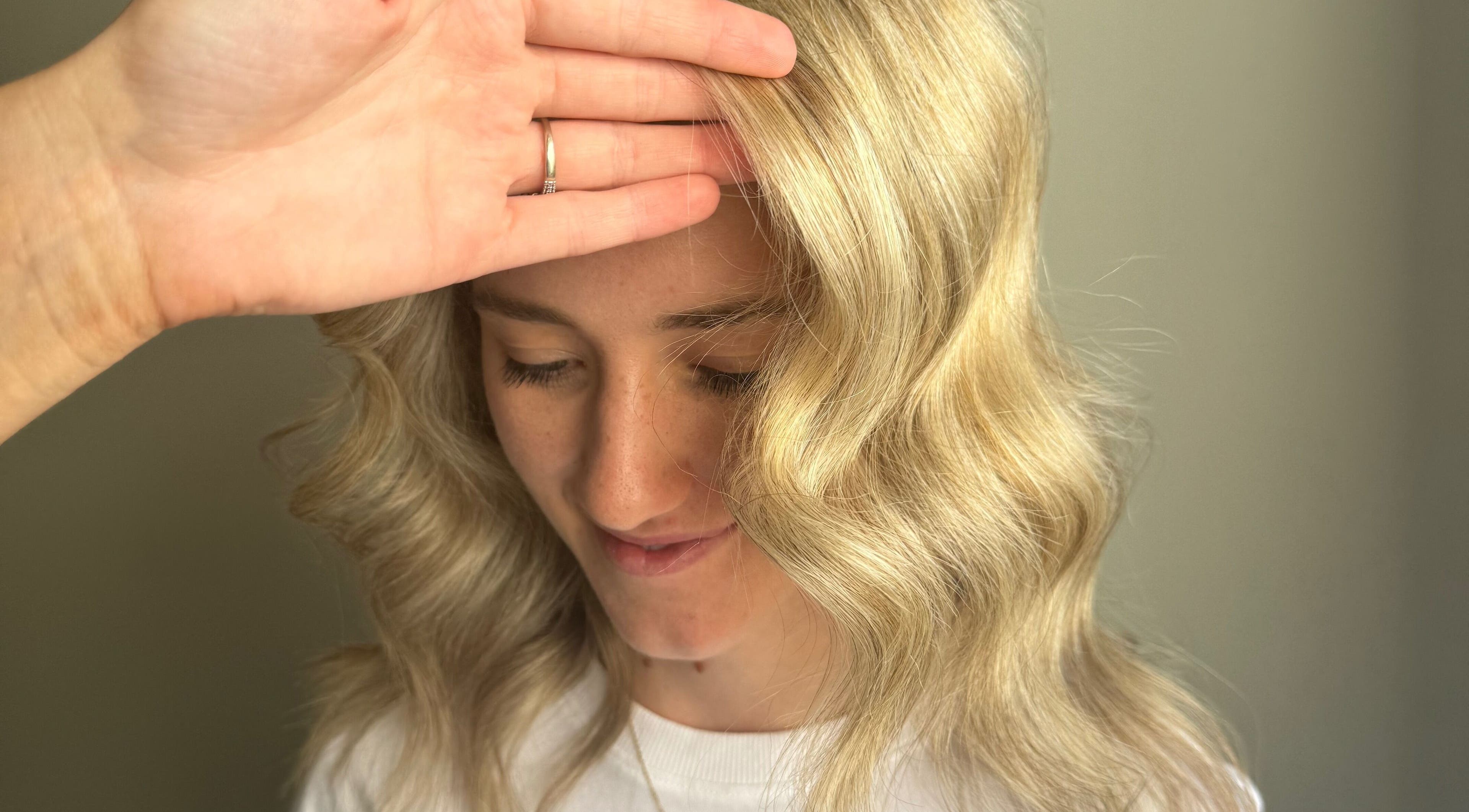 Beautiful wavy hairstyle at BROW’D beauty & co in Redbank Plains, Queensland, AU.