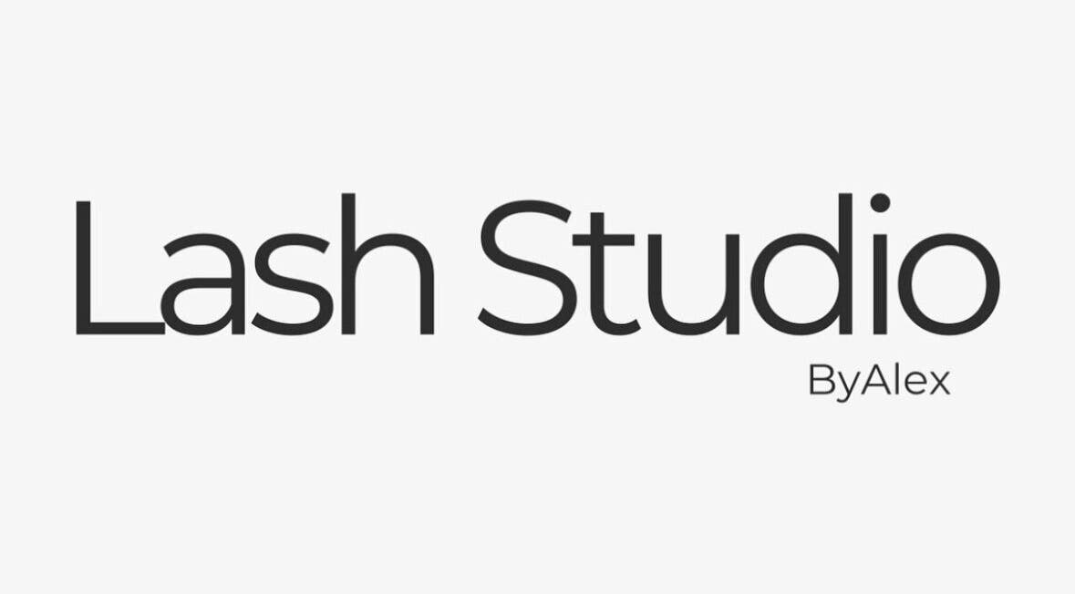 Logo of Lash & Brow Studio, ByAlex located in Loughton, England, GB, showcasing branding elegance.