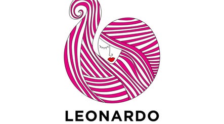 Logo stilizzato di Leonardo Hair Look by Di Benedetto Leonardo, Verona, Veneto, IT.