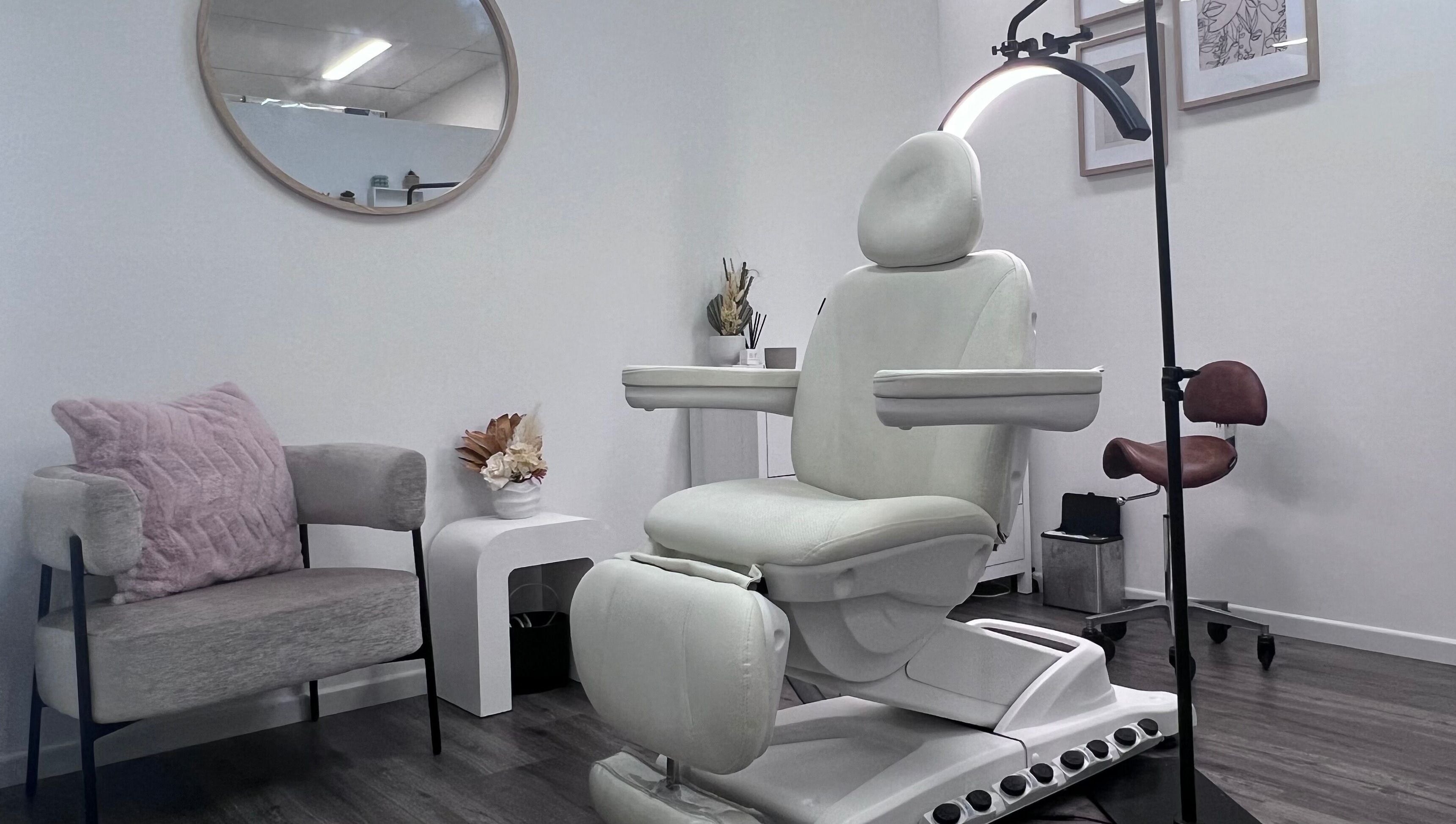 Comfortable spa chair at Bare Beauté, Mareeba, Queensland, AU, offering a tranquil beauty experience.