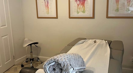 Comfortable therapy room at Therapy and Performance Clinic- Stratford in Stratford-upon-Avon, England, GB.