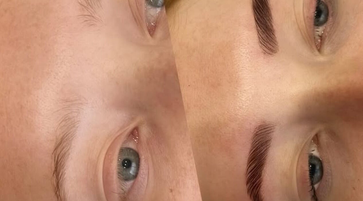 Perfectly shaped brows at The Glowing Complexions, Wanniassa, Australian Capital Territory, AU.