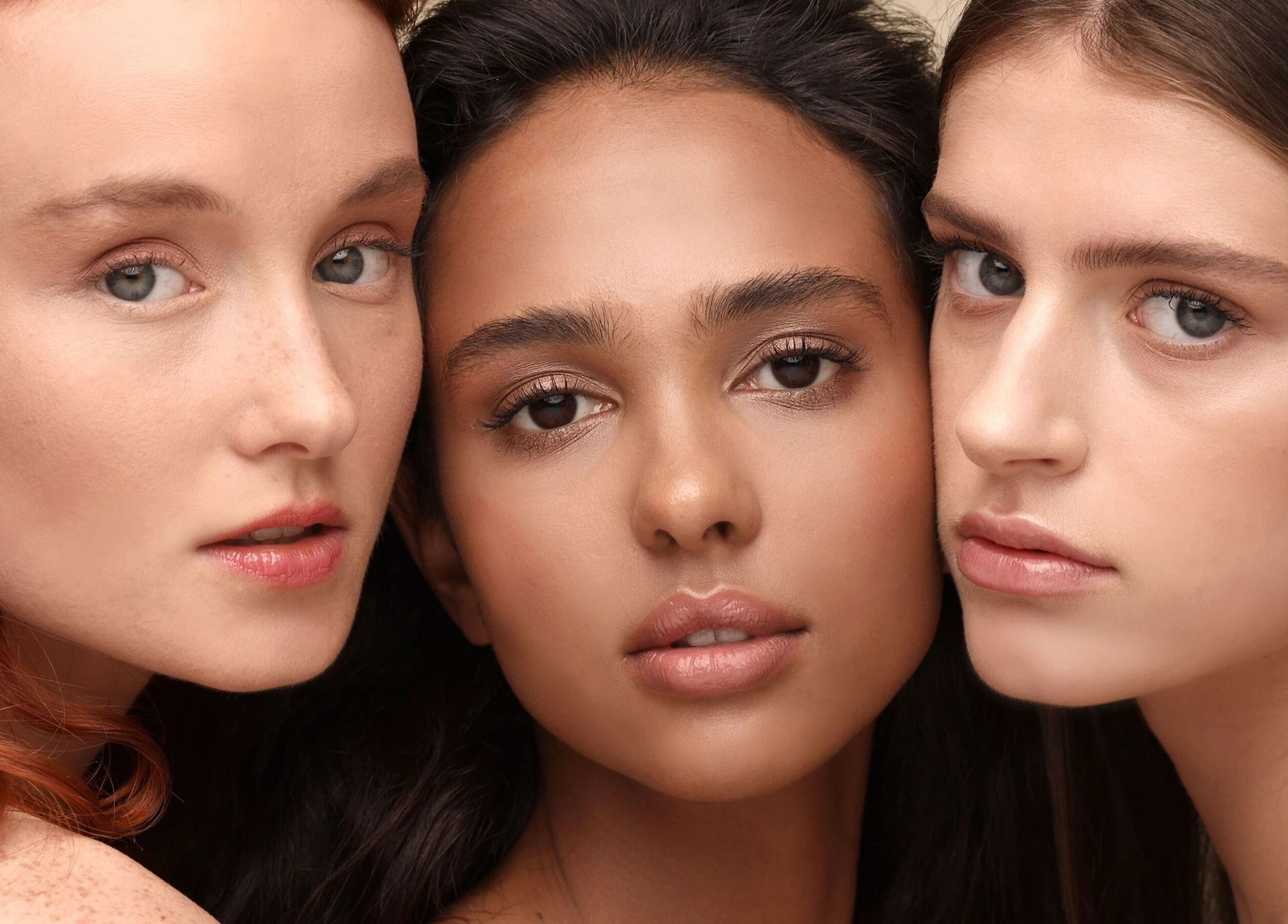 Three women with flawless skin exemplify beauty services at Alpha Laser Clinics | Batlow, New South Wales, AU.