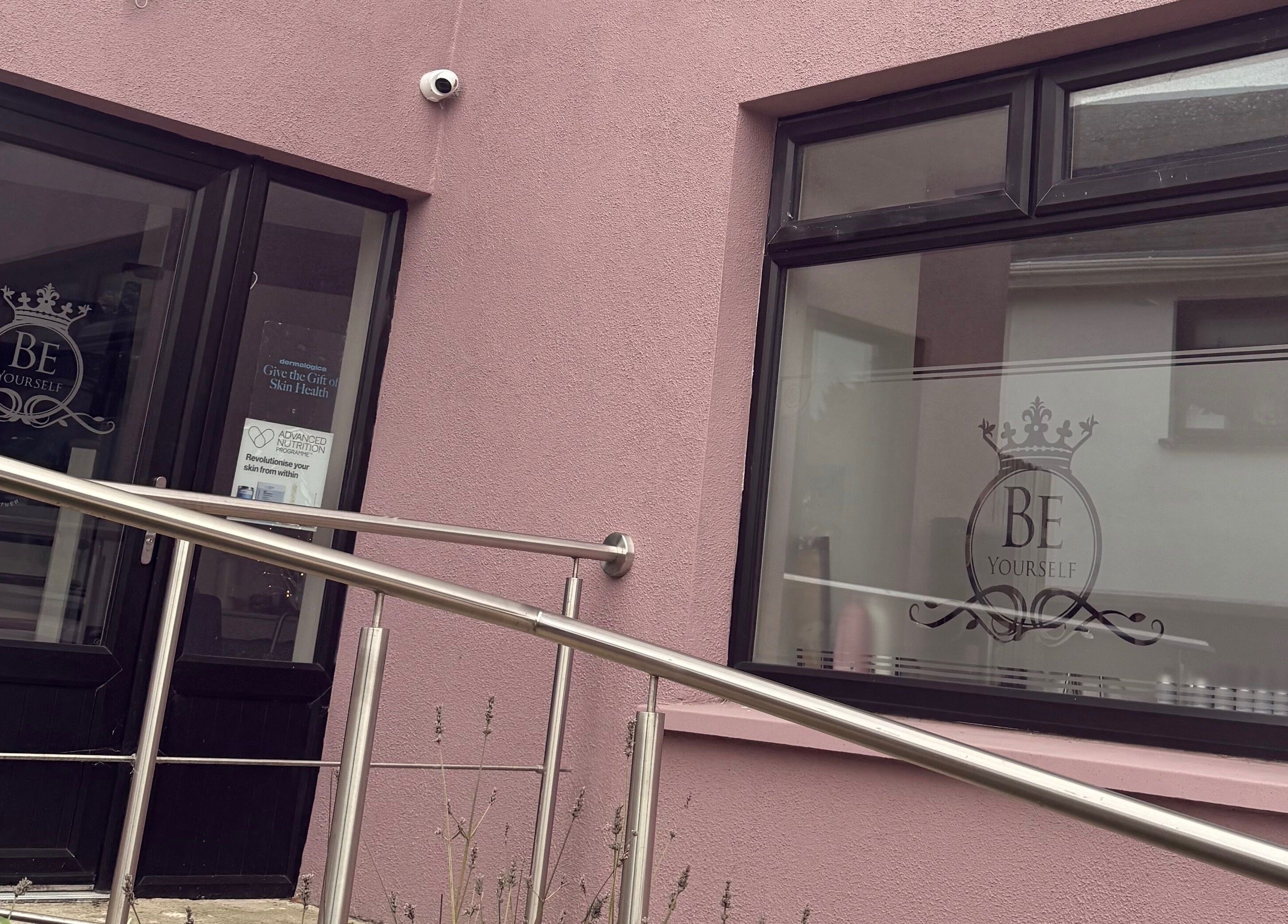 Entrance of Be Yourself beauty venue in County Wexford, County Wexford, IE with sleek modern design.
