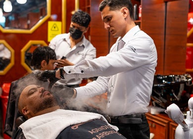 Tratamiento facial en Barberia Lords ®️ VIP C.C. Gran Estación Alfiles, Bogotá, Bogotá, CO.