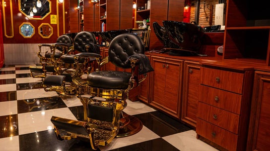 Lujosas sillas de barbero en Barberia Lords ®️ VIP C.C. Unicentro, Bogotá, Bogotá, CO.