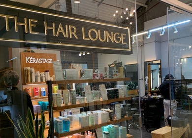 The Hair Lounge showcases premium hair products in Singapore, Singapore, SG. Modern and inviting interior view.