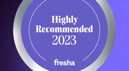 Highly Recommended 2023 badge at St Neots Nail Fairy, St Neots, England, GB.