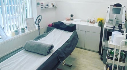 A serene treatment room at By Natasha Turner Beauty & Aesthetics in Kings Hill, England, GB. Perfect for relaxation.