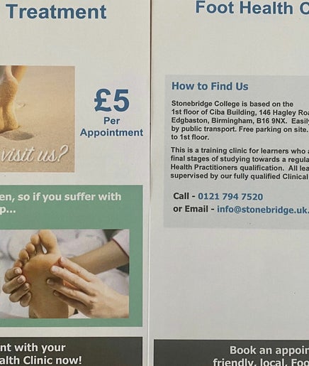 Stonebridge and Learn Direct Foot Health Clinic image 2