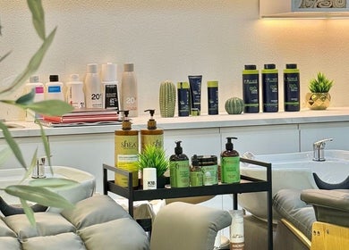 Luxurious spa products at Off White Salon & Spa, Abu Dhabi, AE create a serene and inviting ambiance.