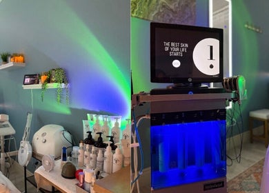 Skincare treatment room at Infusion Care - Las Vegas, Nevada, US showcasing advanced beauty equipment.