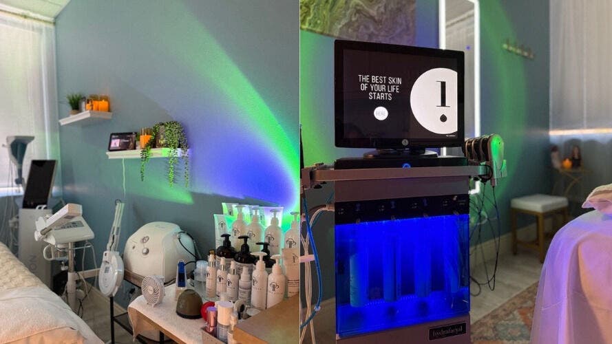 Skincare treatment room at Infusion Care - Las Vegas, Nevada, US showcasing advanced beauty equipment.