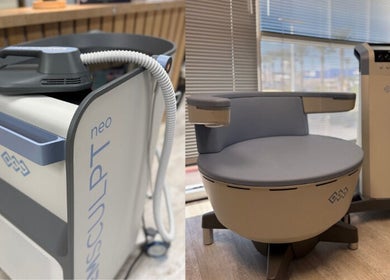 Advanced body sculpting equipment at Infusion Care - Las Vegas, enhancing wellness in Las Vegas, Nevada, US.