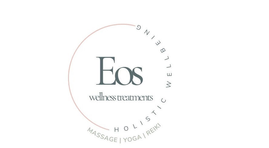 Eos Wellness Treatments logo highlighting holistic wellbeing in Harrogate, England, GB.