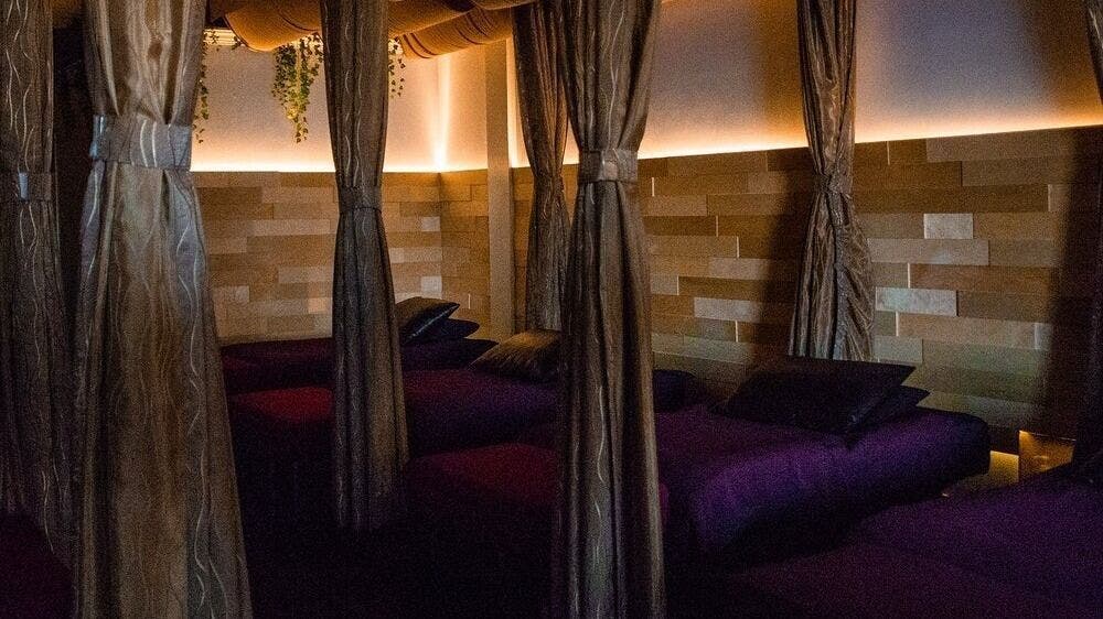 Serenity Zen Spa - West Covina showcases a serene massage room in West Covina, California, US.