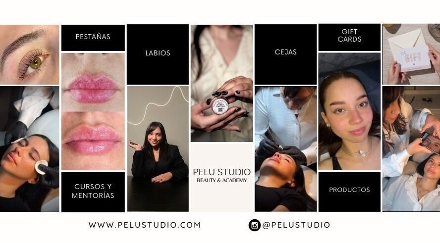 Servicios de belleza y formación en Pelu Studio Machalí, O'higgins, CL. Destacan pestañas, cejas y labios.