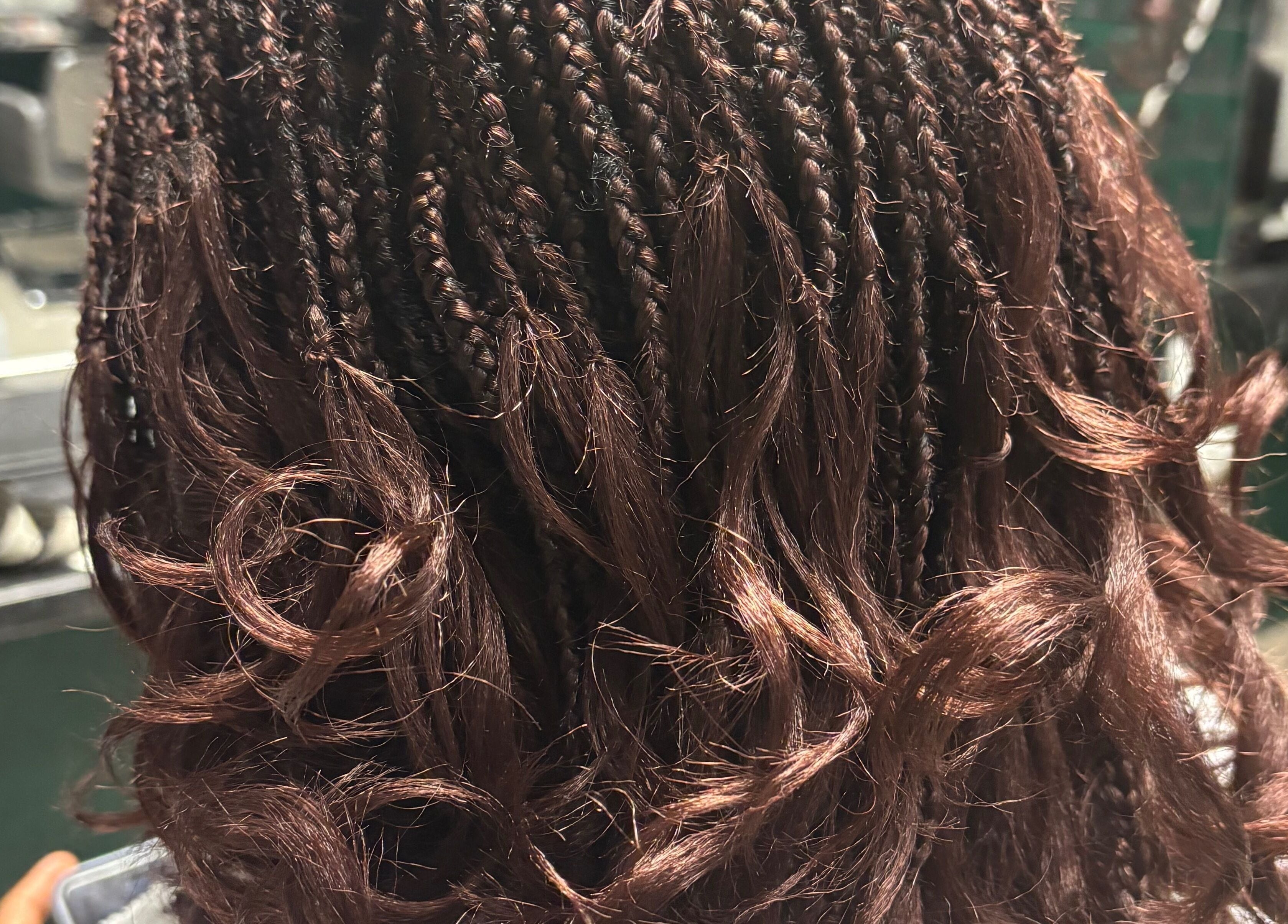 Intricate braids at Lotus Beauty Hair in Cape Town, Western Cape, ZA offering expert styling services.