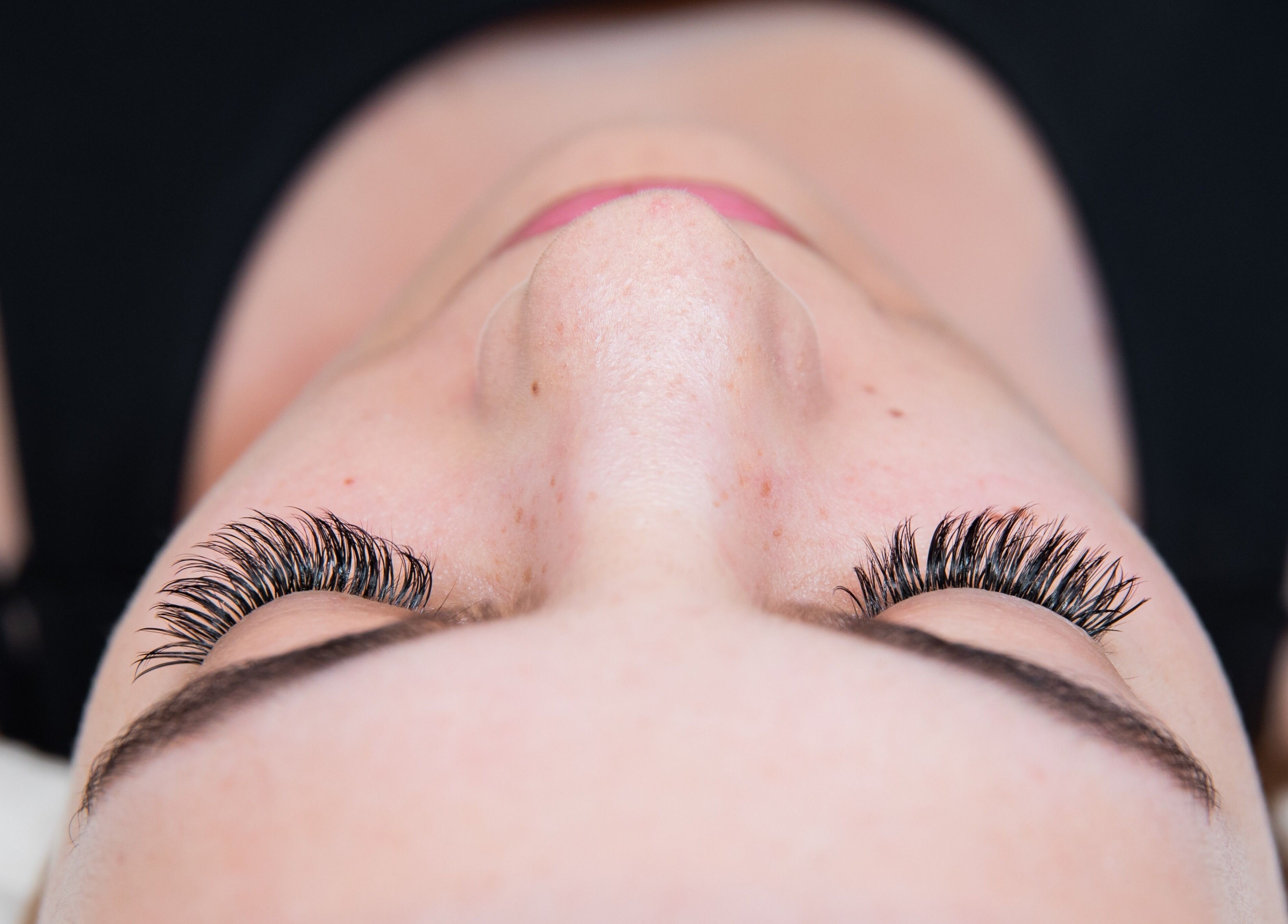 Eyelash extensions at Nova Beauty Studio, Cape Town, Western Cape, ZA for a dramatic, enhanced look.