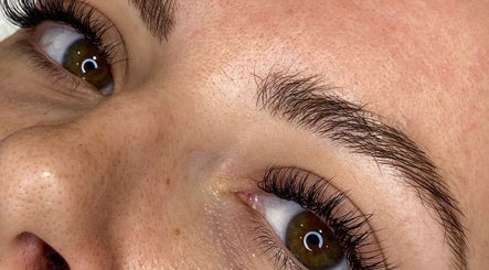 Close-up of eye with full lashes at MiLashes, Dublin, County Dublin, IE.