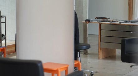 Contemporary interior of Hair Salon in Pererenan — Rasa Gaya, Bali, Bali, ID with modern furniture.